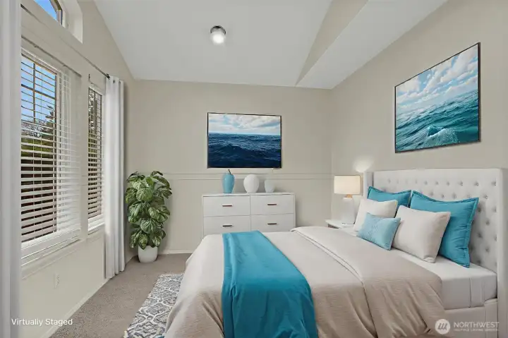 We have virtually staged that same  bonus room for your enjoyment.