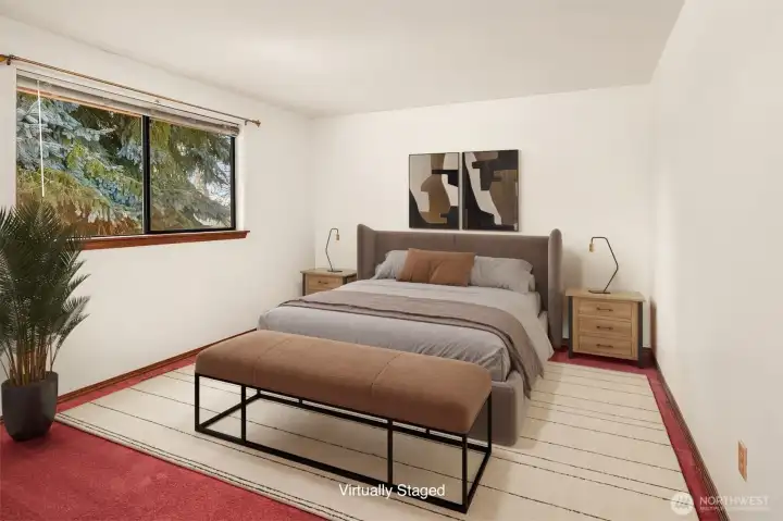 Primary Ensuite with Double Closets