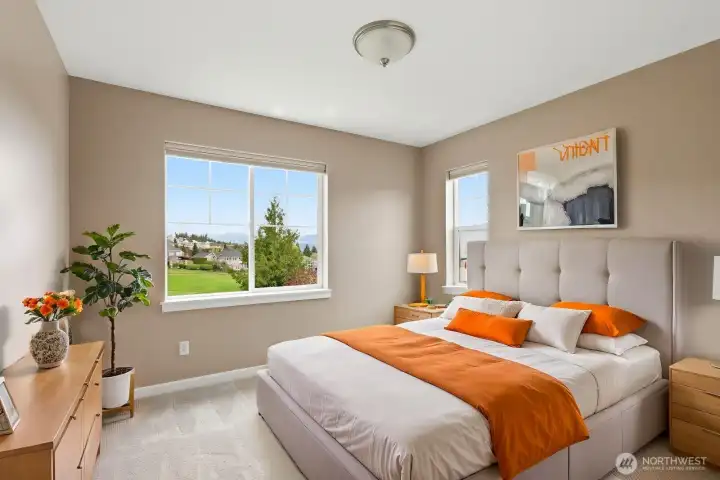 Virtually staged to show an example of how the space could be used.