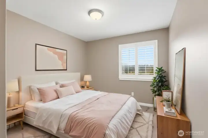 Virtually staged to show an example of how the space could be used.