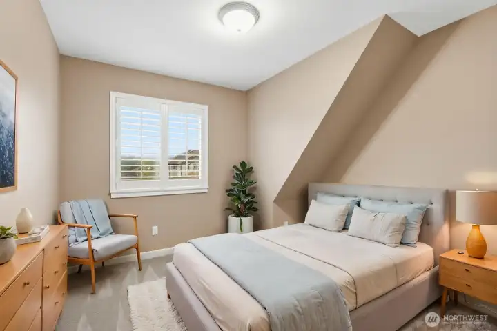 Virtually staged to show an example of how the space could be used.