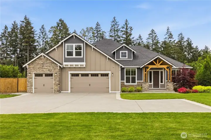 Welcome to The Rim! This custom Garrette Home sits on 2+ acres, backing up to Fennell Creek