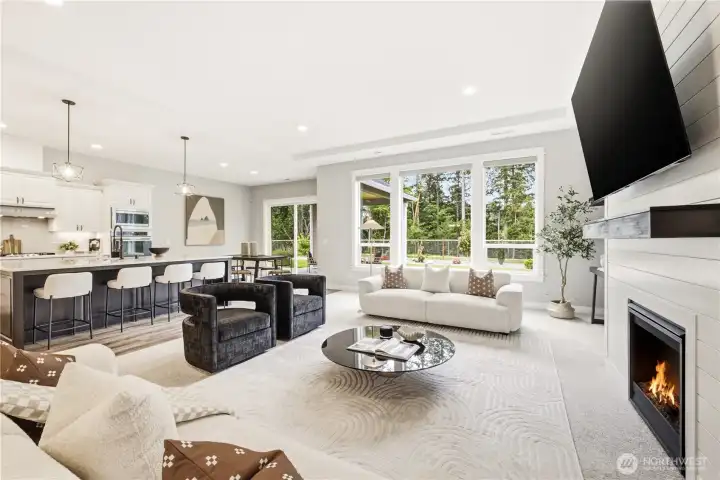 The open concept floor plan you've been dreaming about