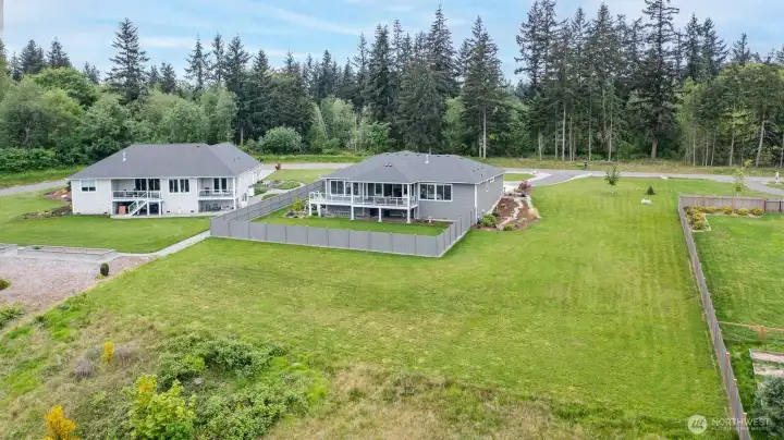 Set on over two acres, the property offers privacy, space, and abundant sunshine—ideal for gardening, relaxing, or creating your own outdoor retreat