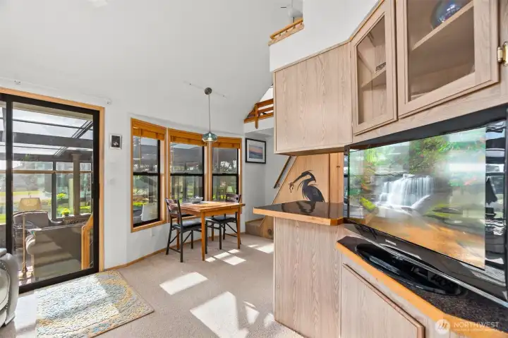 --- its vaulted ceilings--