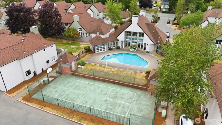 Clubhouse with Pool, Sauna, Sports Court & Gym