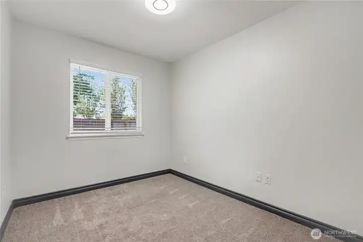 Bedroom #2 without virtual staging. Bedroom #2 without virtual staging.