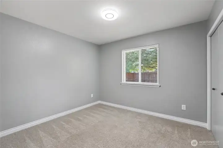 Bedroom #3 without virtual staging. Bedroom #3 without virtual staging.