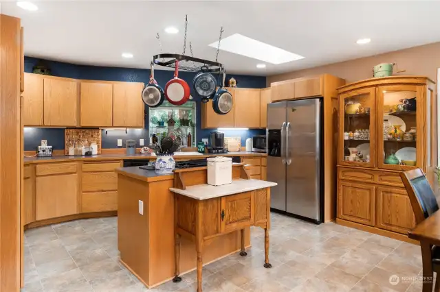 Large kitchen area