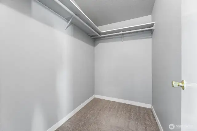 Walk-in Closet in Primary Suite