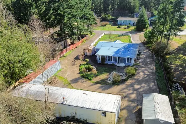 Long Circular Driveway