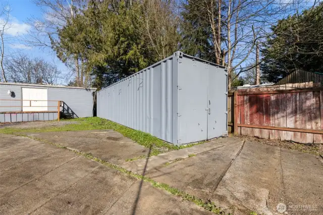 Lockable Cargo Container