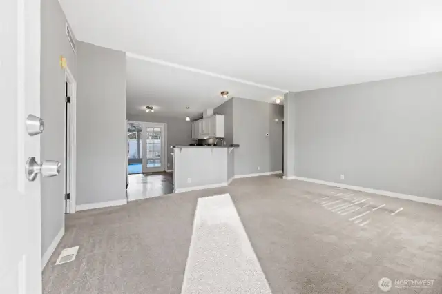 Enter into Open Great Room