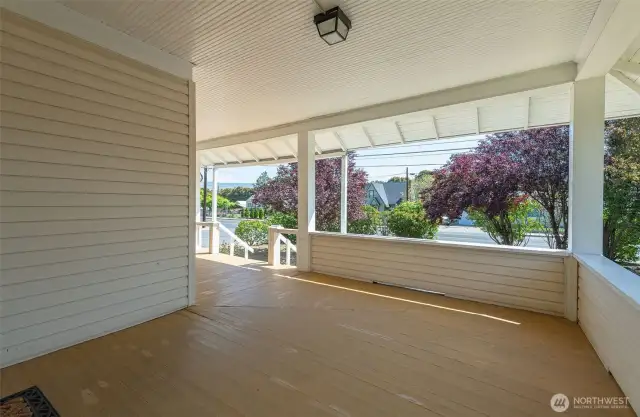 More covered patio!