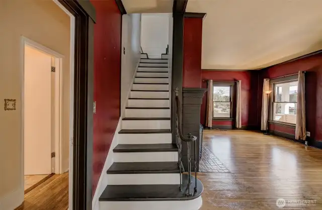 Stairs with character