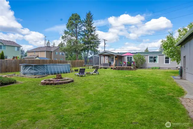 Welcome to this one level home with a .579 ac/25,200 sf park like lot