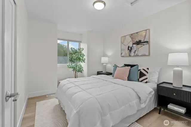 Third bedroom main flooor