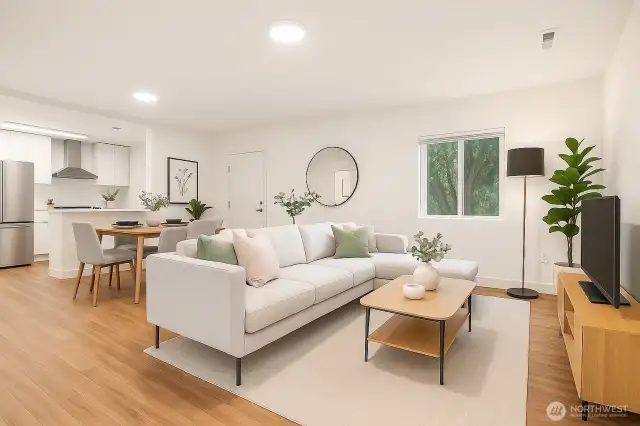 Virtual Design: great area to entertain