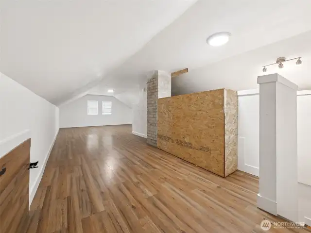 Upstairs Loft: Could be a 4th bedroom or a fun bonus room