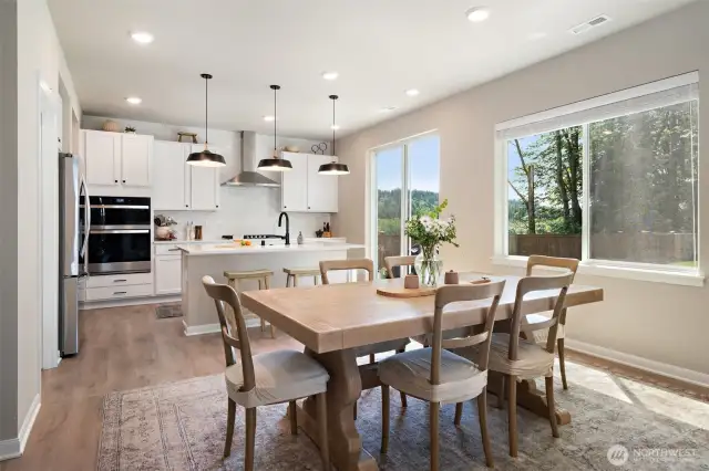 Open concept lower level