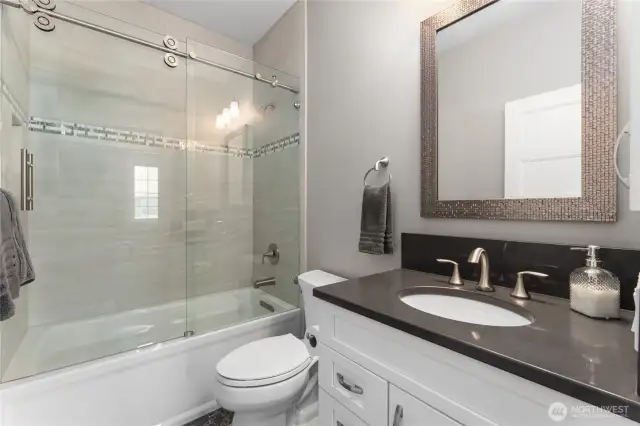 Full Bathroom off entry at front of house