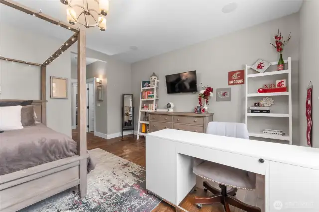 Guest Bedroom #3 is spacious and located on other side of home from primary.