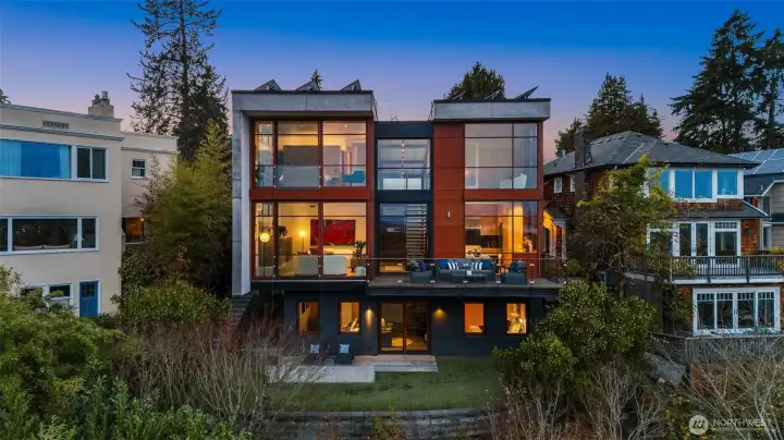 Every window frames the changing light