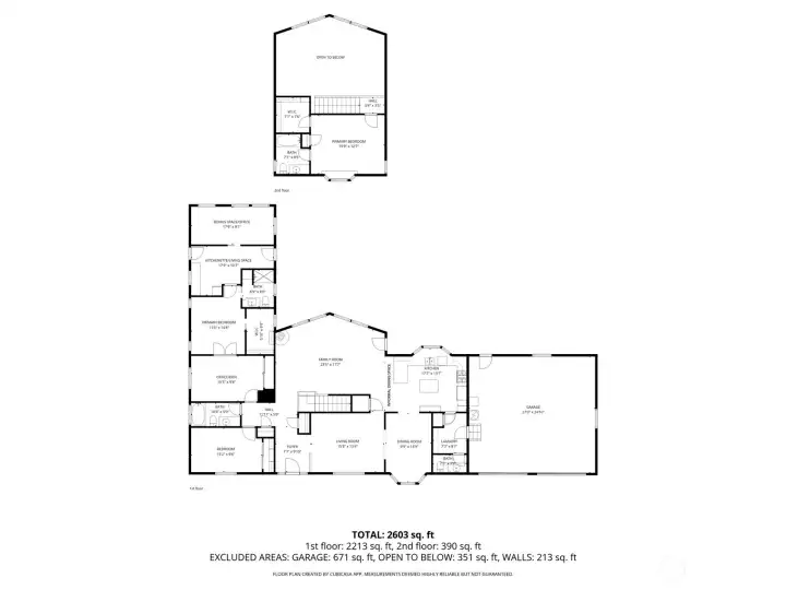 What a house! It may be helpful to see the layout before seeing the photos of the rooms. TWO primary suites or the option to use one as an ADU. Multiple, flexible living situations possible.