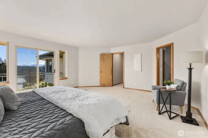 Main Level Primary Bedroom