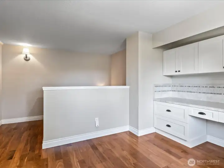 Upstairs bonus/loft/flex room