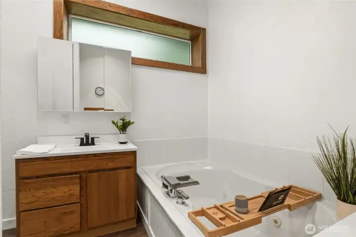 Primary bathroom suite