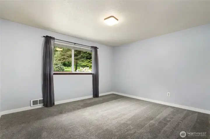 Laundry Room. The room can be accessed by the main home and separately from the separate living space.