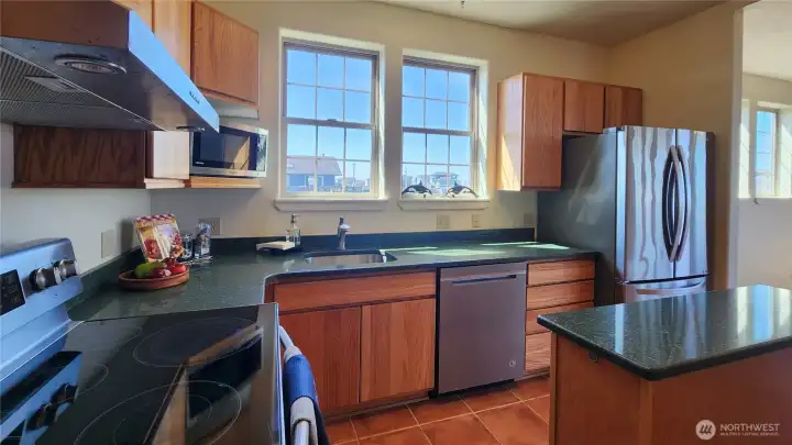 Second Floor Kitchen and Living Space