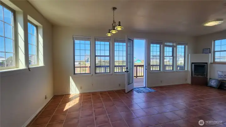 Second Floor Kitchen and Living Space