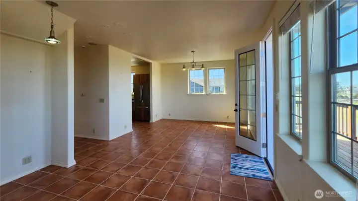 Second Floor Kitchen and Living Space