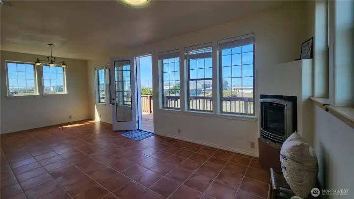 Second Floor Kitchen and Living Space
