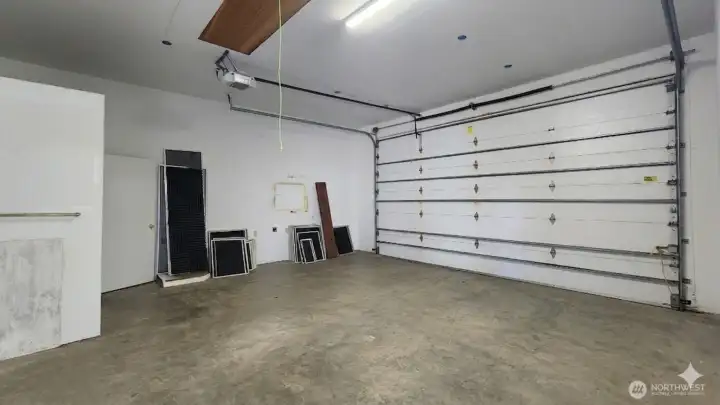 Garage Features Heated Floors and Bathroom