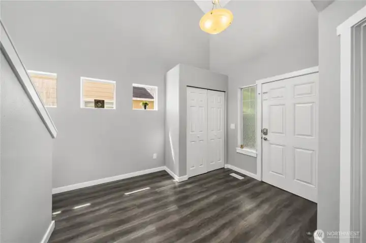 front entry area