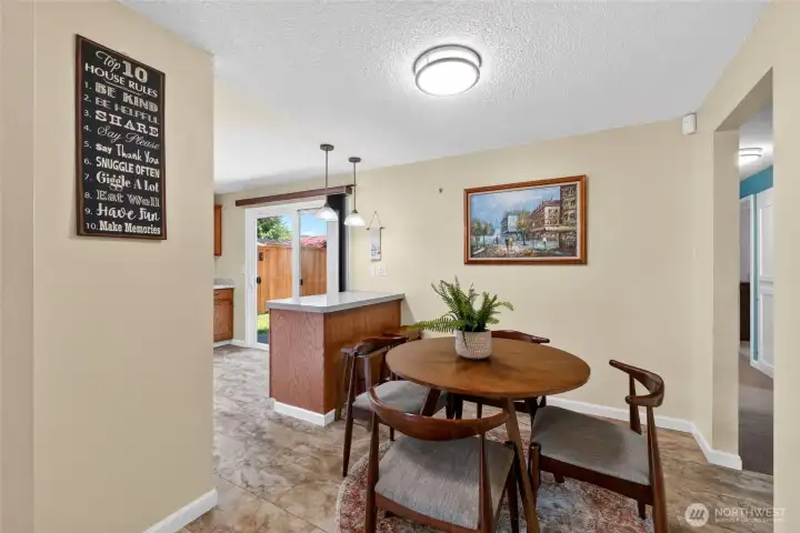 A true cute dining room A true cute dining room