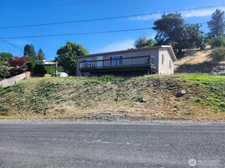 manufactured home is included in sale.
