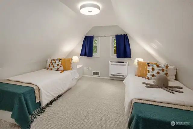 Large bedroom on upper level