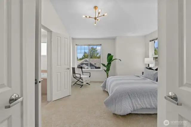 Primary bedroom **Staged**