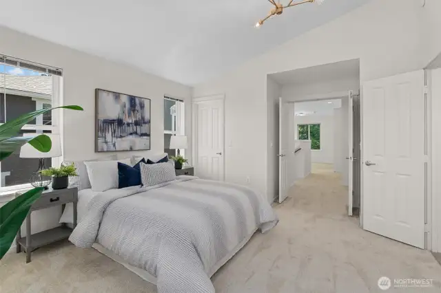 Primary bedroom **Staged**