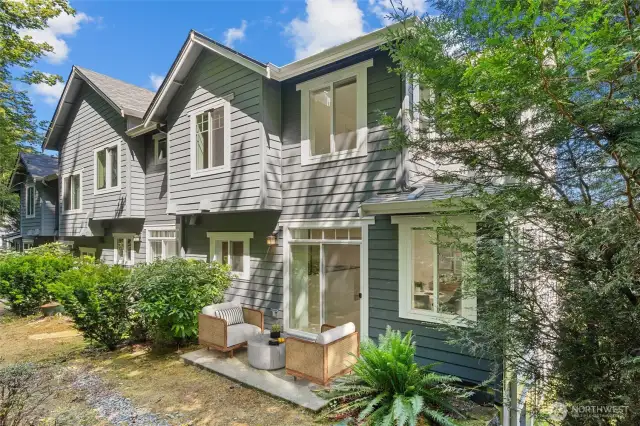 Backyard space **Virtually staged**