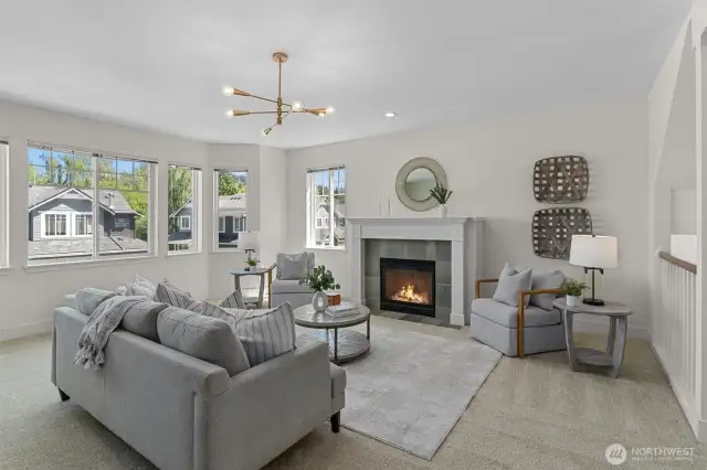 Living room **Staged**