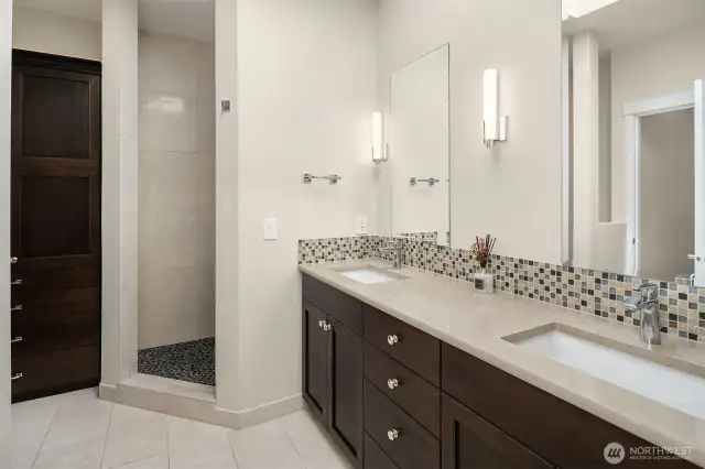 Newly remodeled primary bath