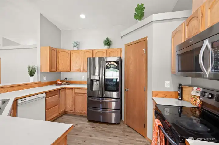 Kitchen view 2