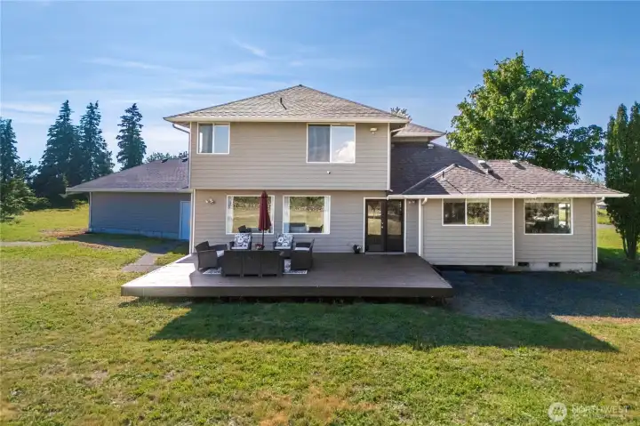 All of these East facing windows let the abundance of light filter through them.