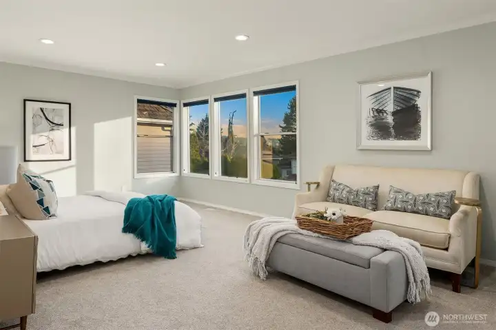 Expansive Primary Bedroom