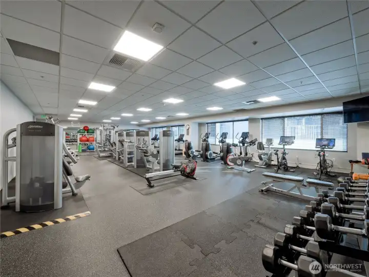 Another gym view - 2nd floor West tower